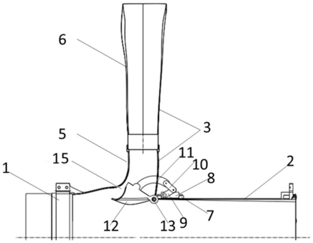 A roll control mechanism suitable for small vertical take-off and landing fixed-wing aircraft