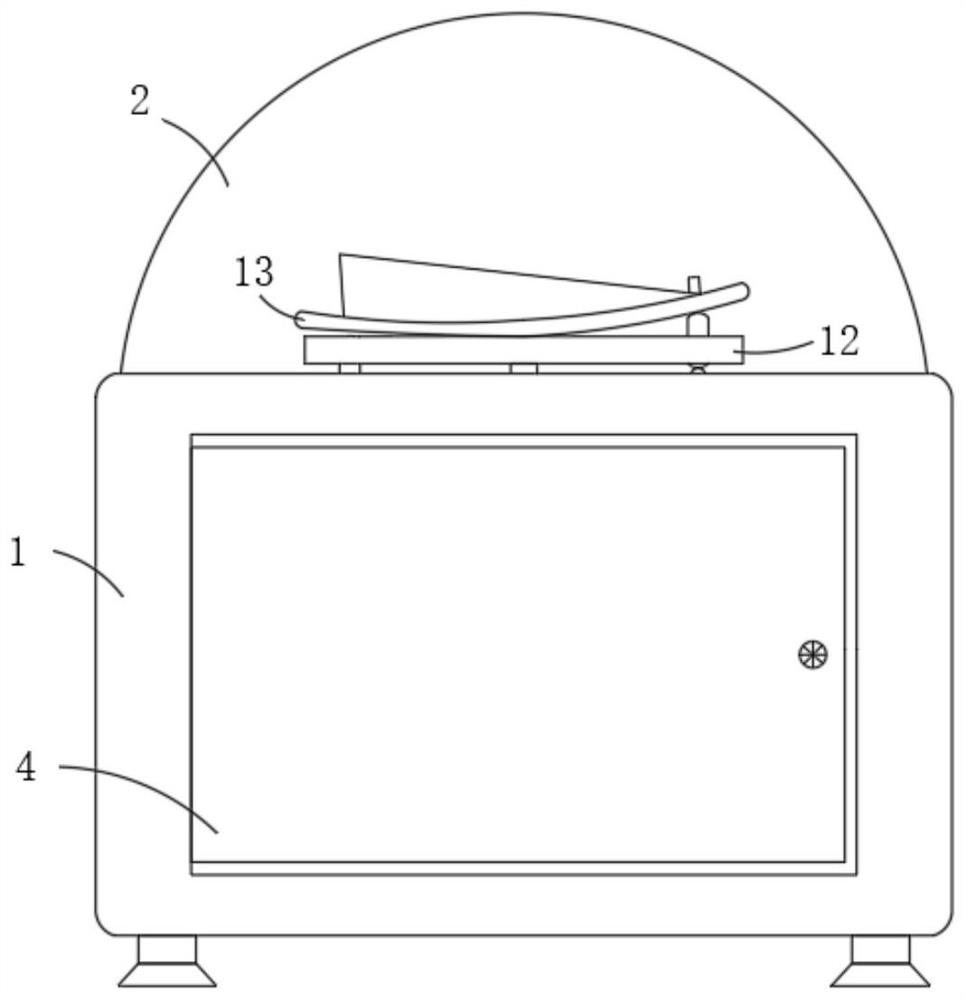 A protective all-round design product display cabinet