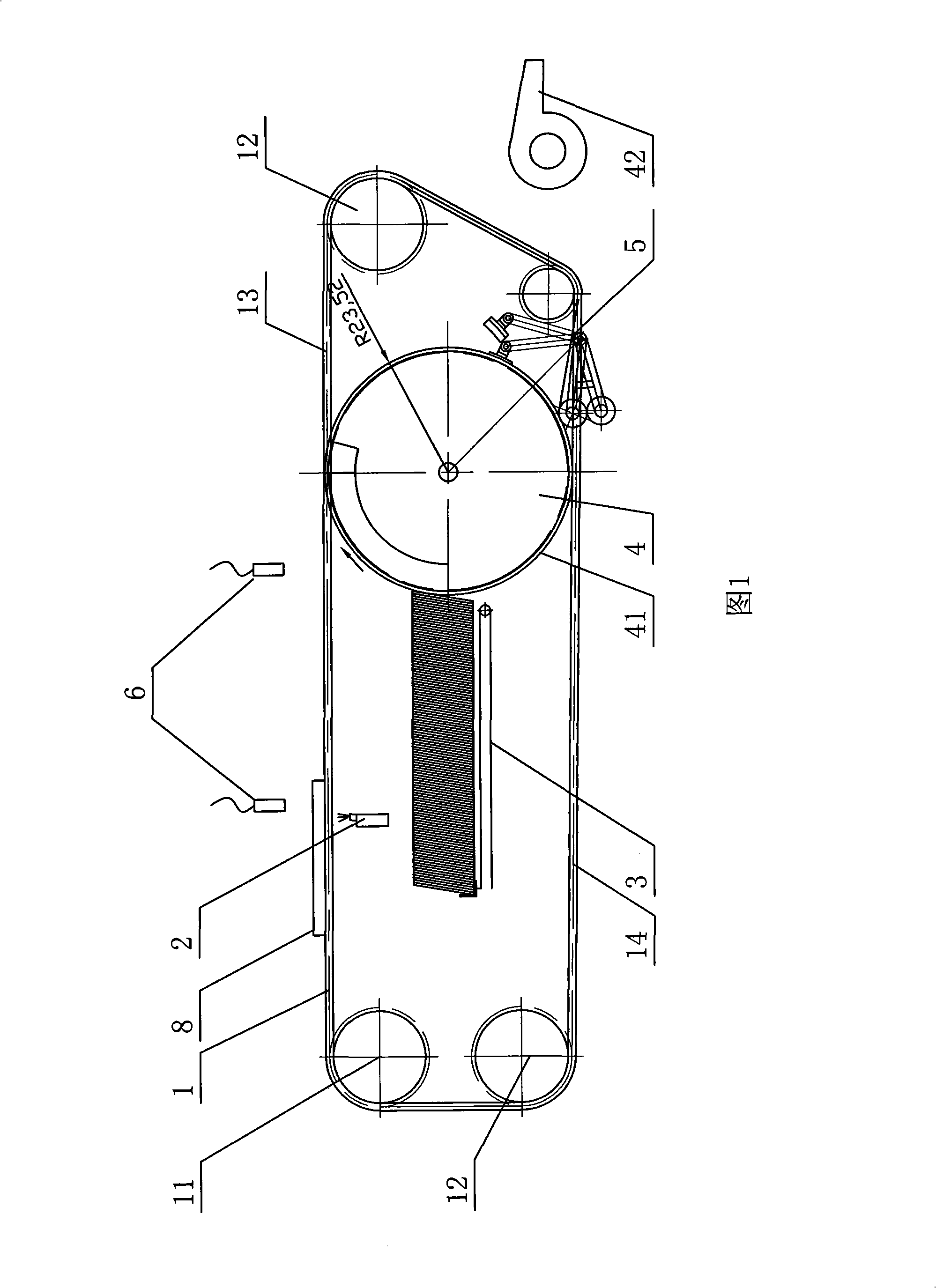 Ceramic tile laminating apparatus