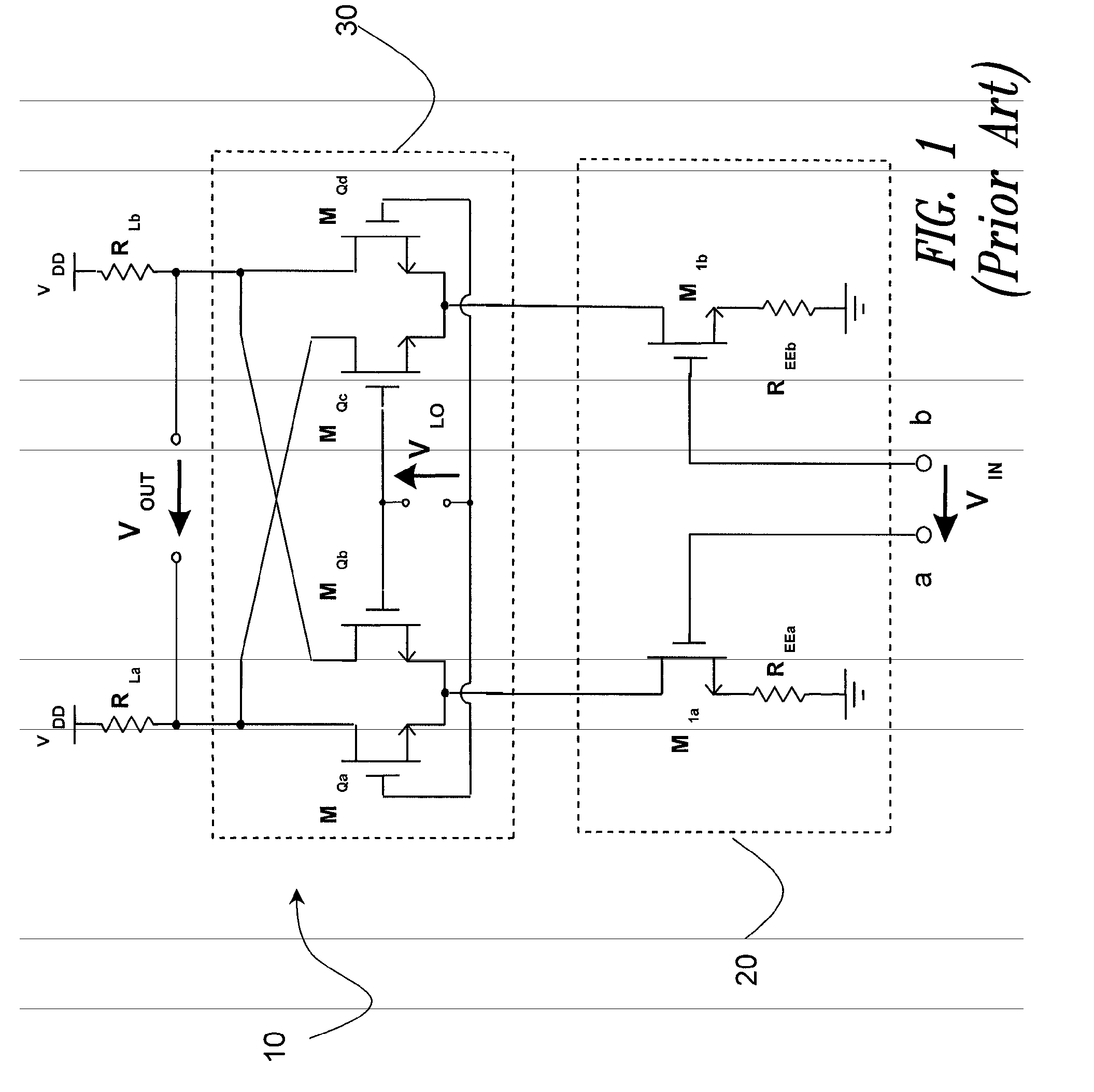 Modulator apparatus operating at low supply voltage, and corresponding method of modulation