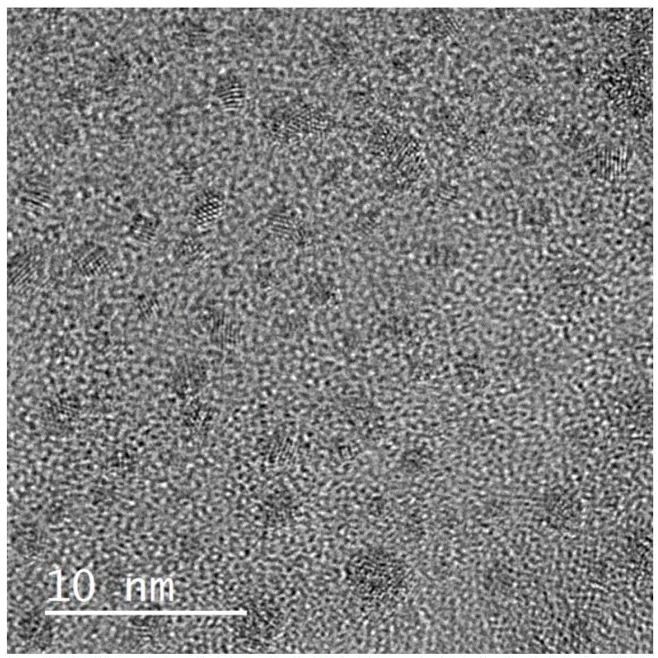 Microcrystalline glass with nanocrystal clusters distributed in glass phase, and preparation method thereof