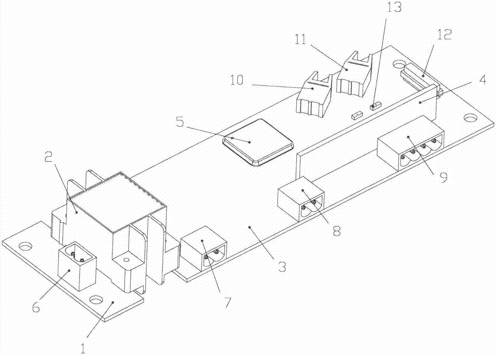 Gate drive circuit board, gate drive unit and driving method thereof