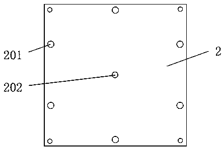 Explosion chamber experiment device