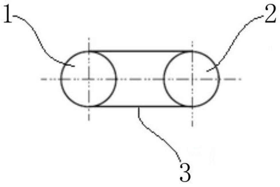 Vehicle engine water pump belt pulley test design method