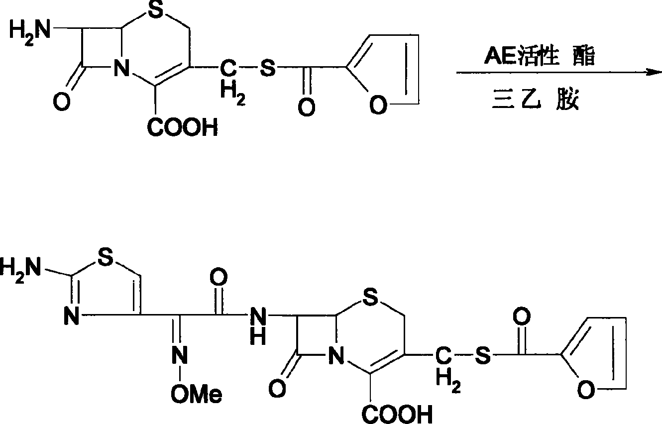 Method of preparing ceftiofur