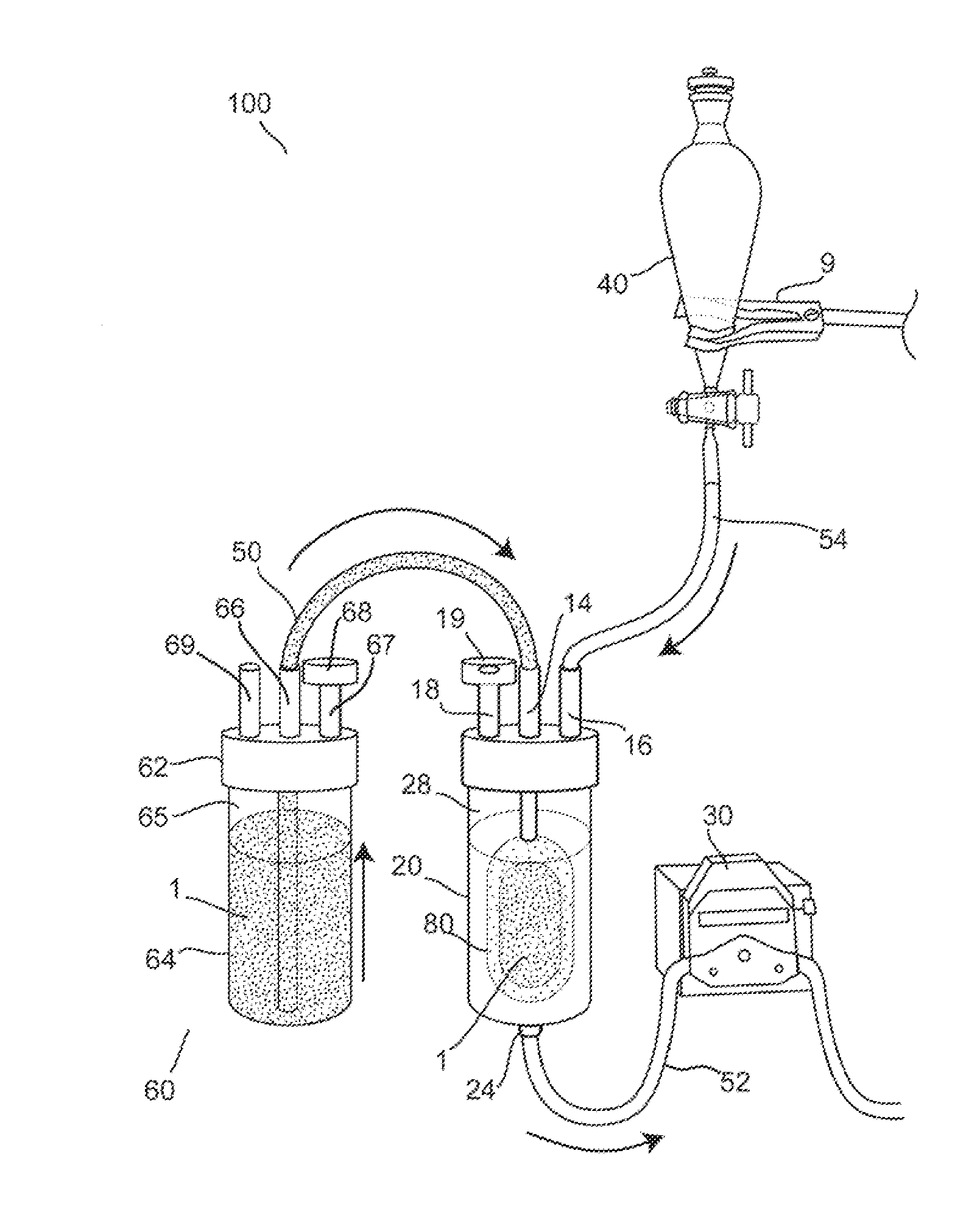 Loading system for an encapsulation device