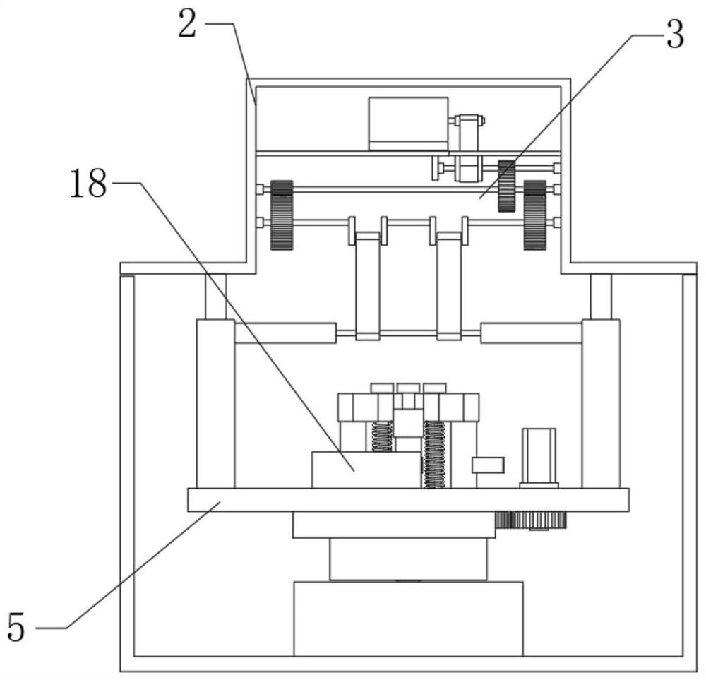 High-speed punching machine cutting mechanism and cutting method thereof