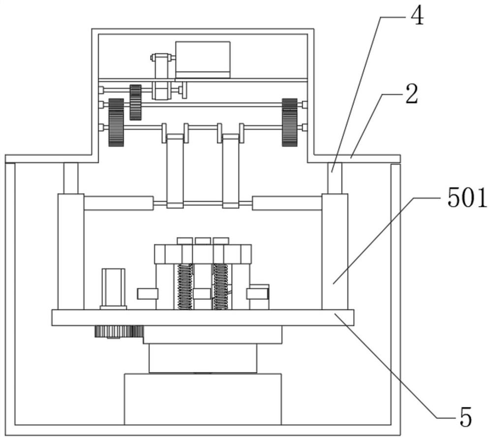 High-speed punching machine cutting mechanism and cutting method thereof