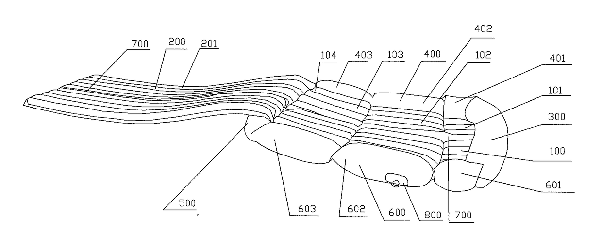 Convertible inflatable device