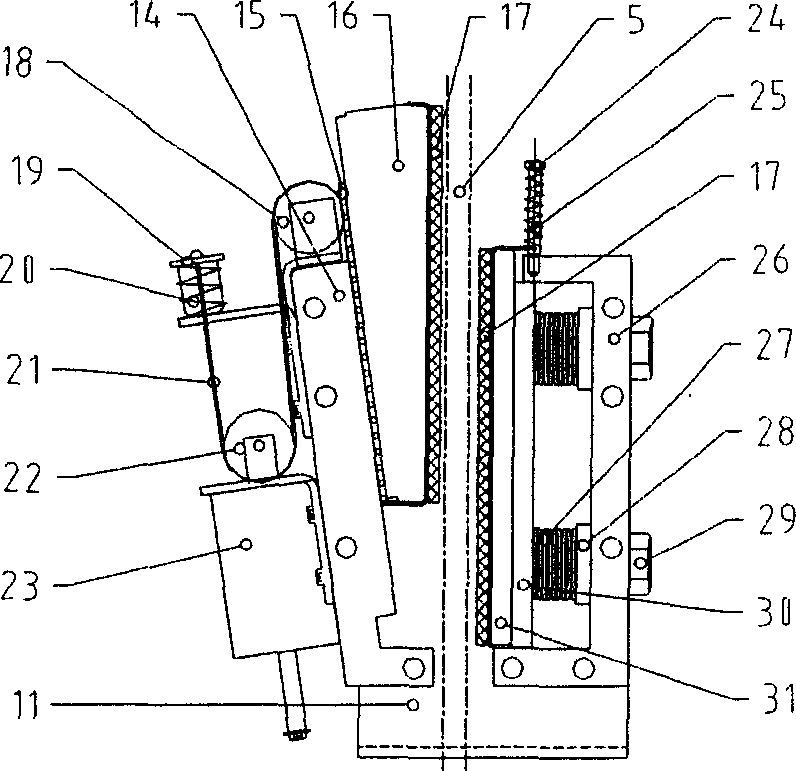 Elevator cable brake