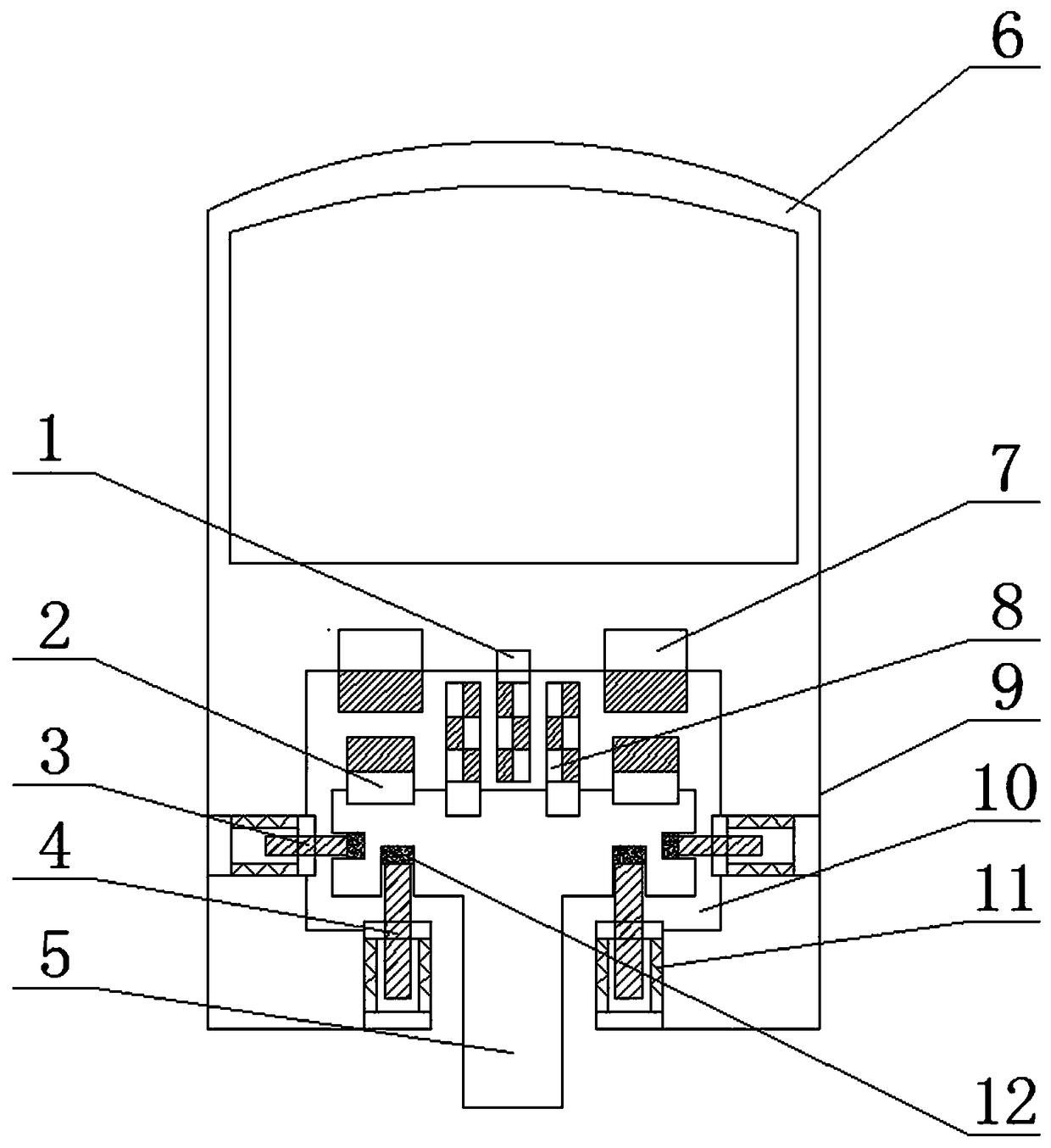 Novel high-speed magnetic suspension train and suspension mechanism