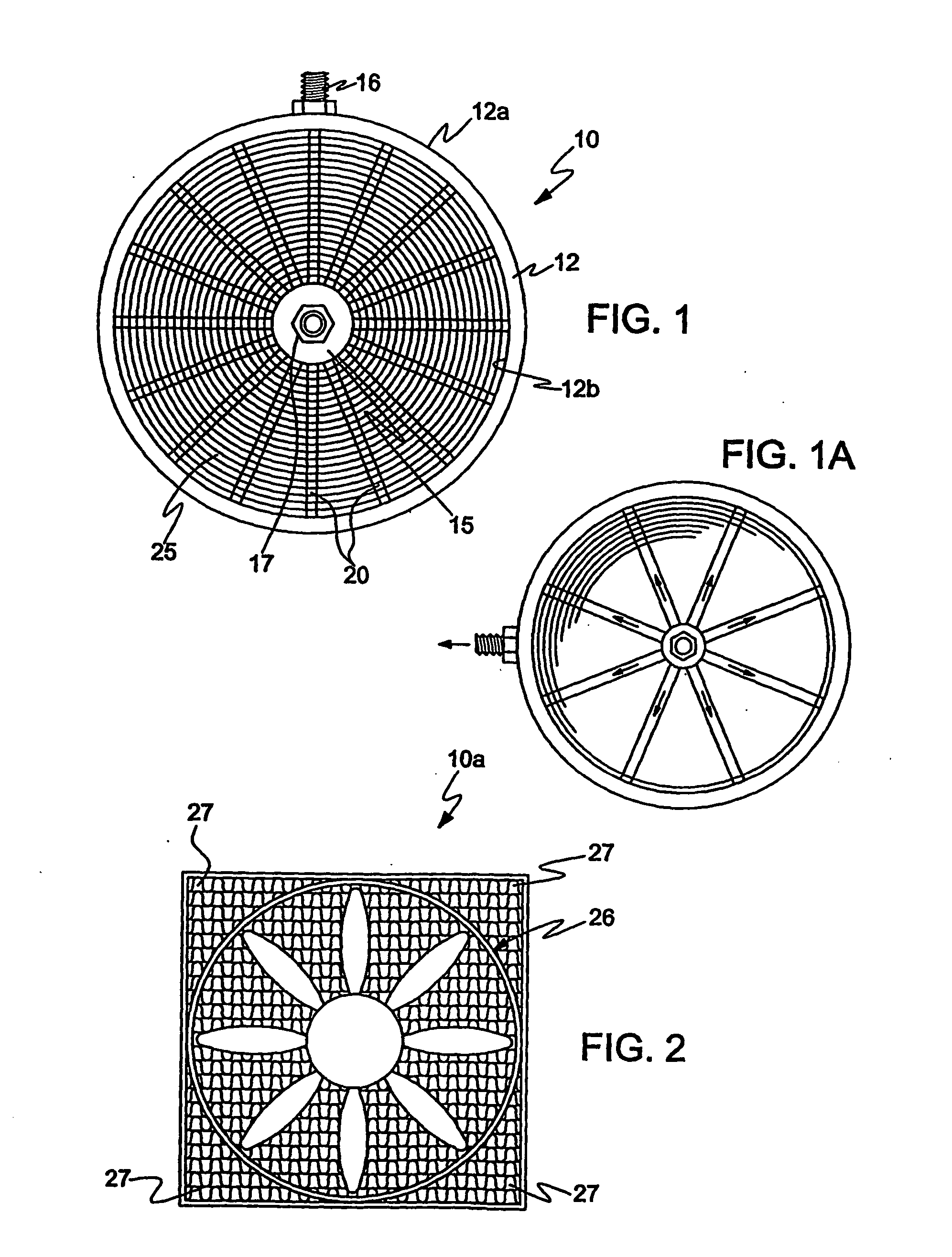 Radial flow heat exchanger