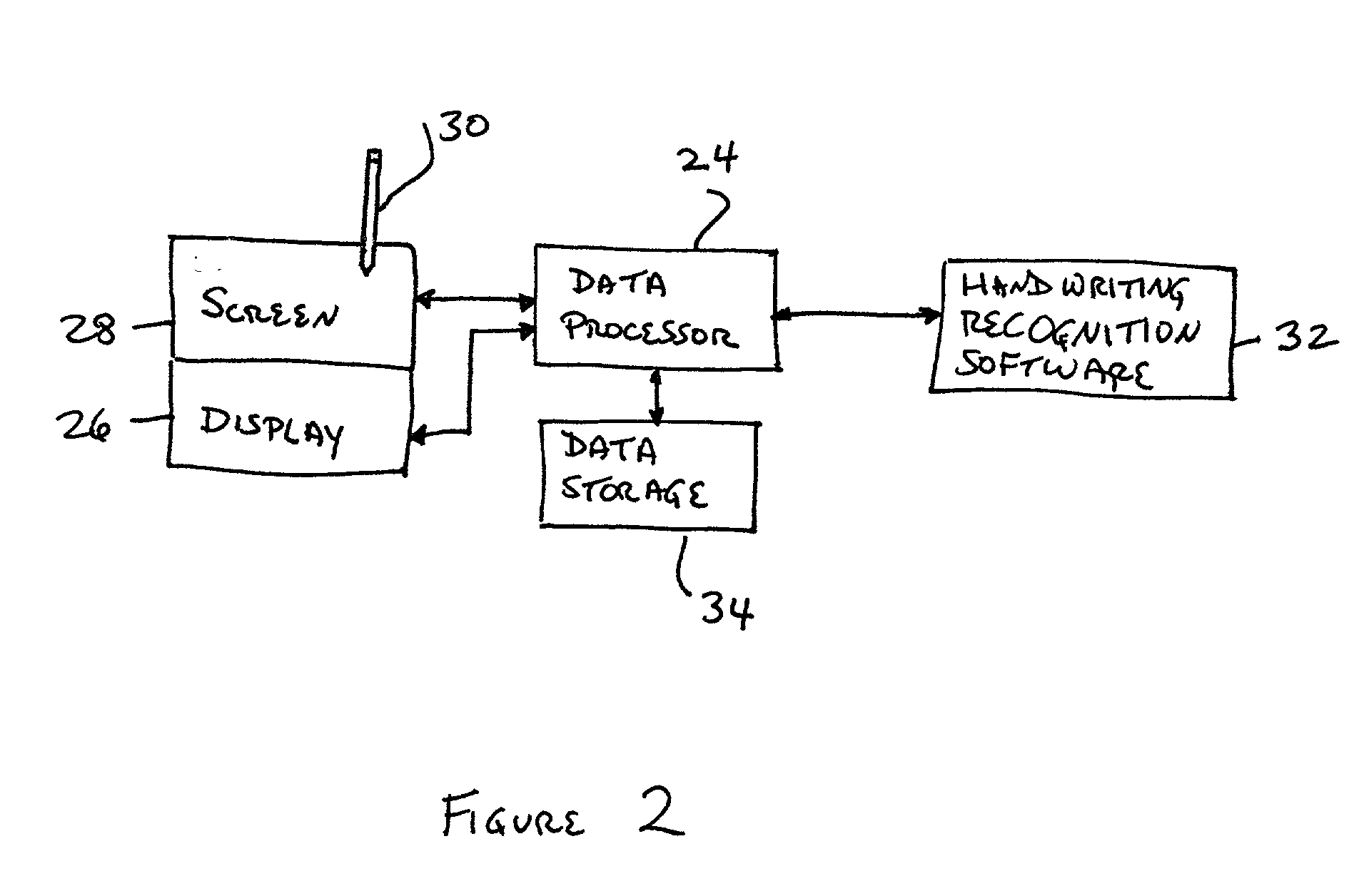 Semi-transparent handwriting recognition UI