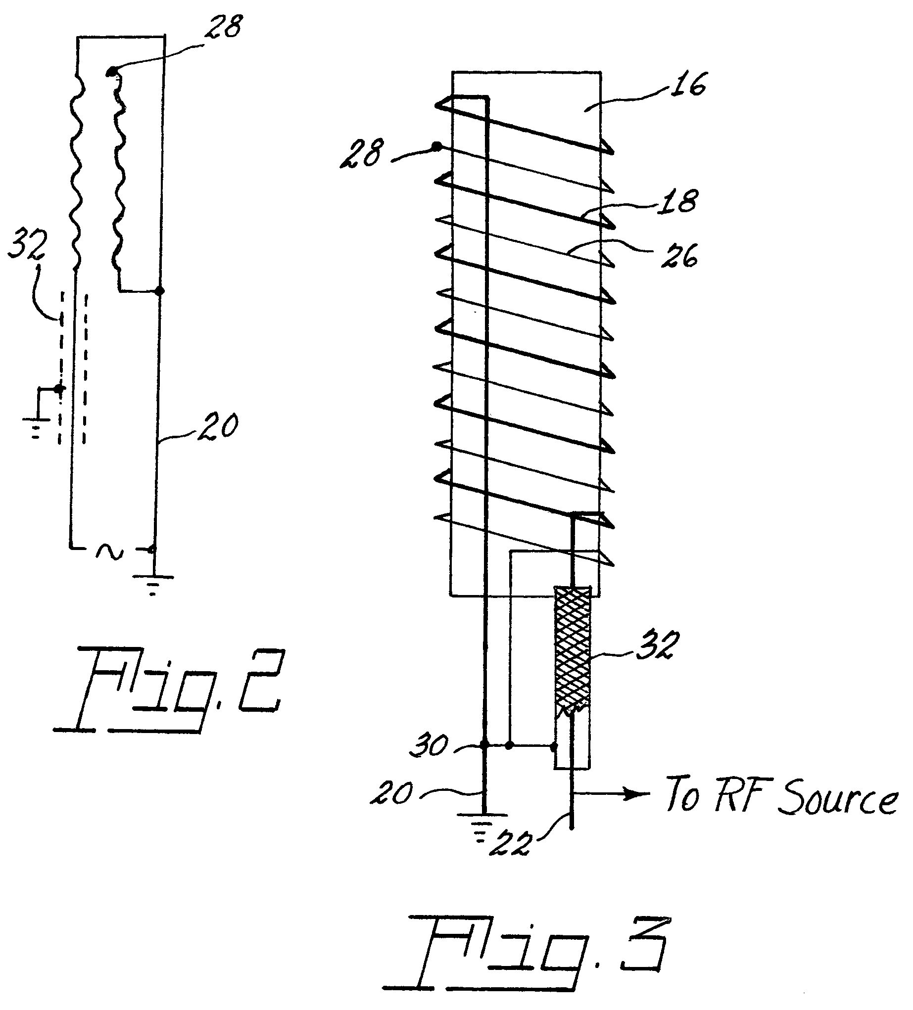 RF induction lamp with reduced electromagnetic interference