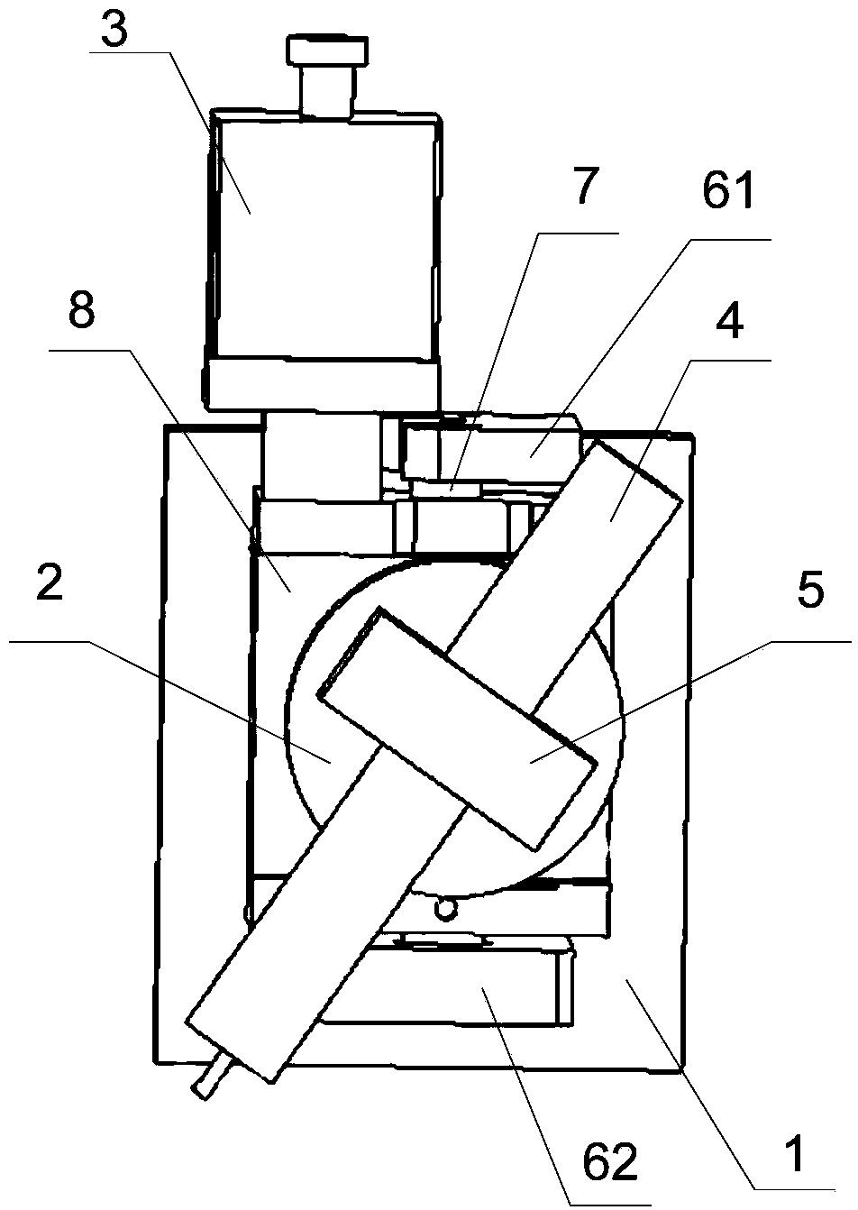 Welding gun head for regulating position of welding gun