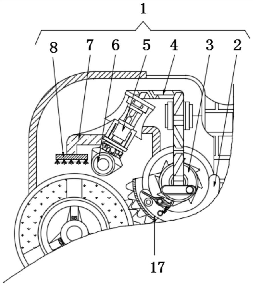 Safety cloth winding and packaging auxiliary equipment with automatic carding effect