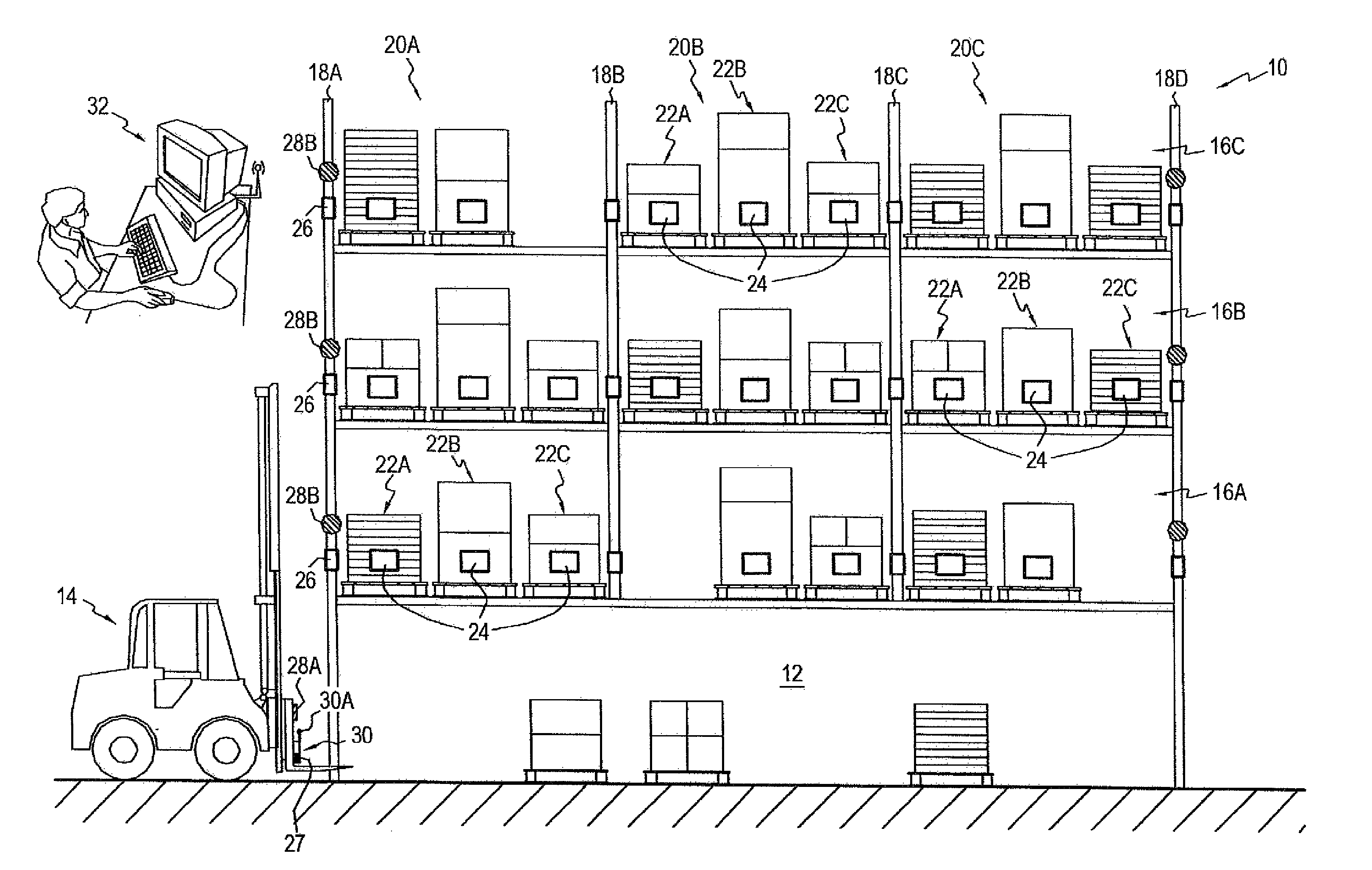 Automated system for producing location-based inventories