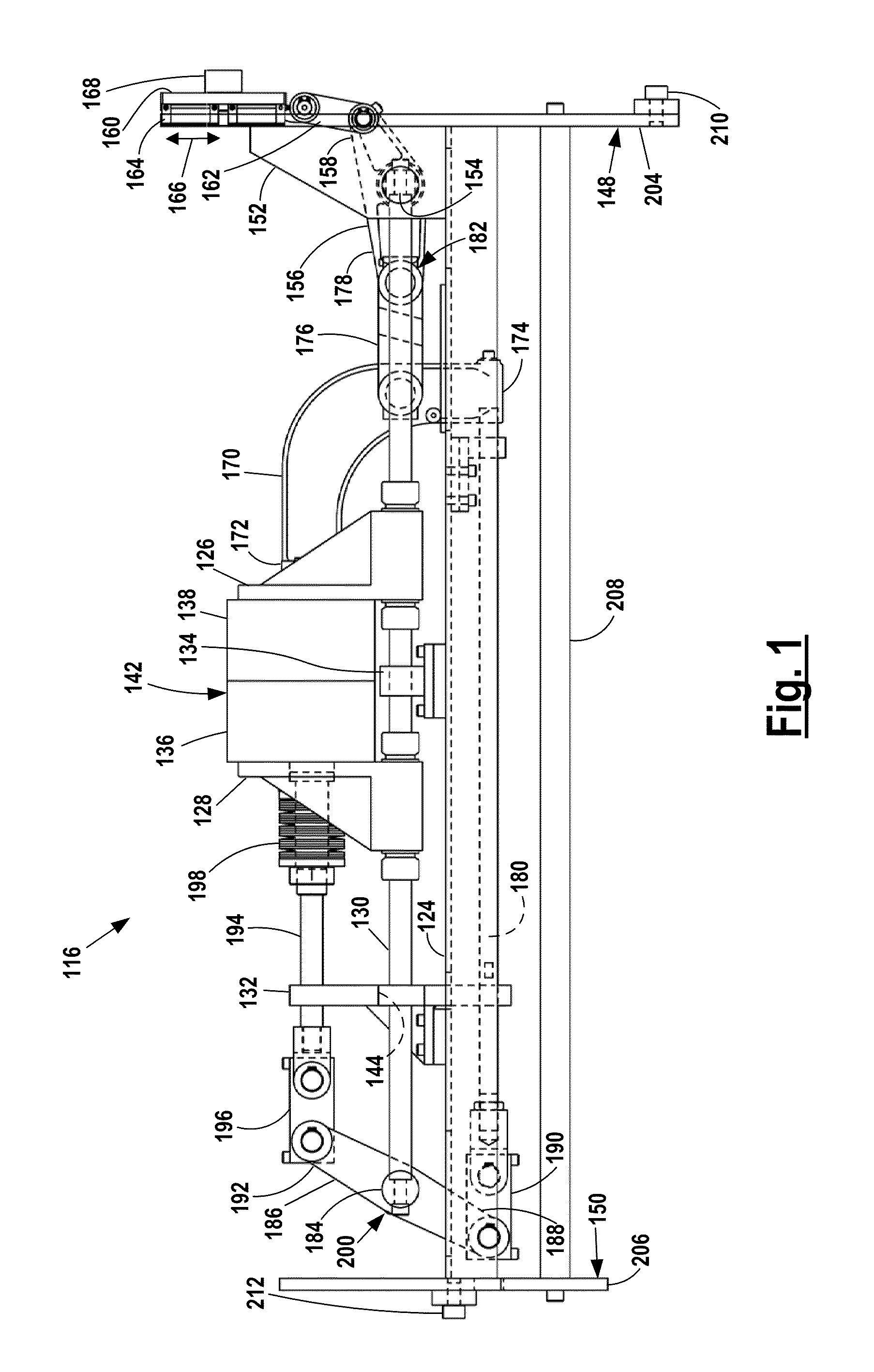 Rotary Blow Molding Machine with Movable Clamp Assemblies and Method