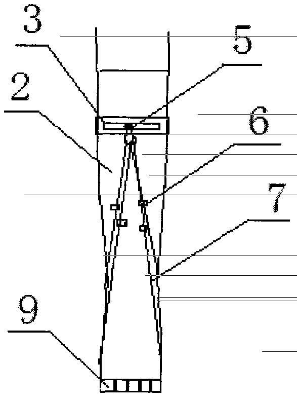 Adjustable sock exposing toes and preventing foot drop