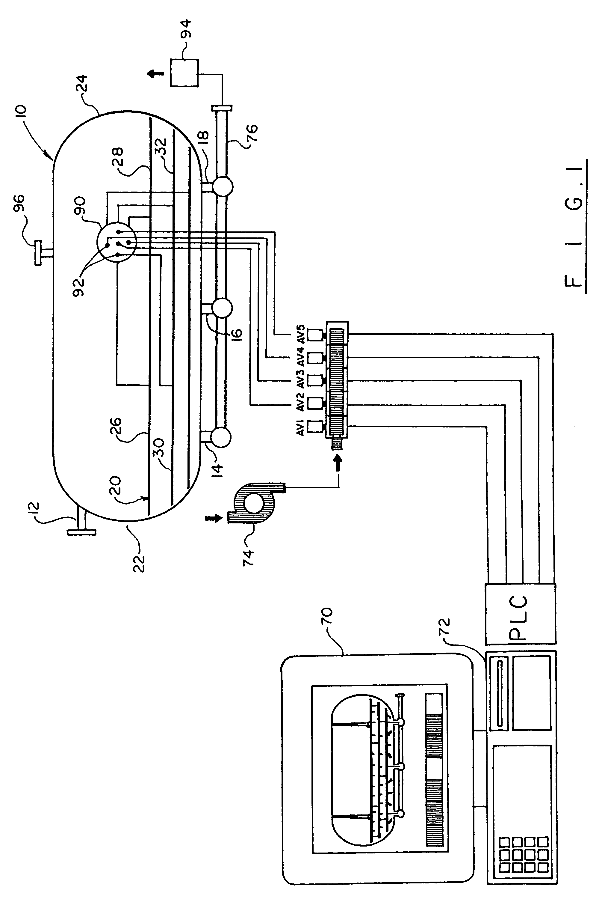 Solids separation system