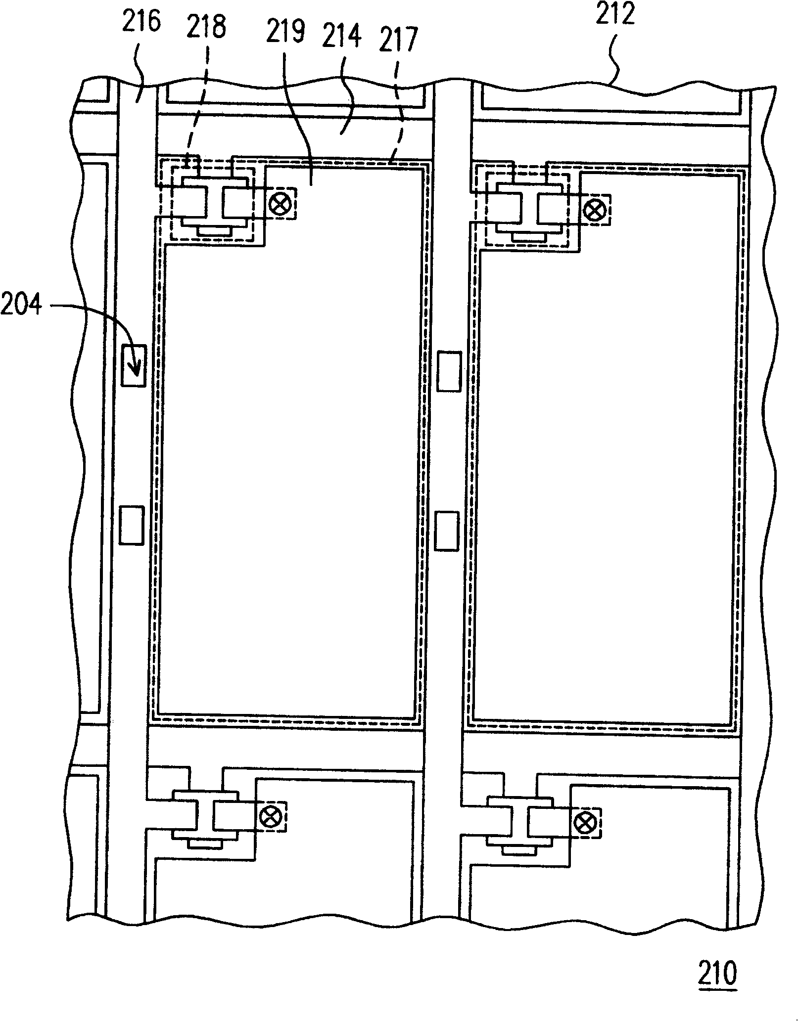 Liquid-crystal display panel and its production