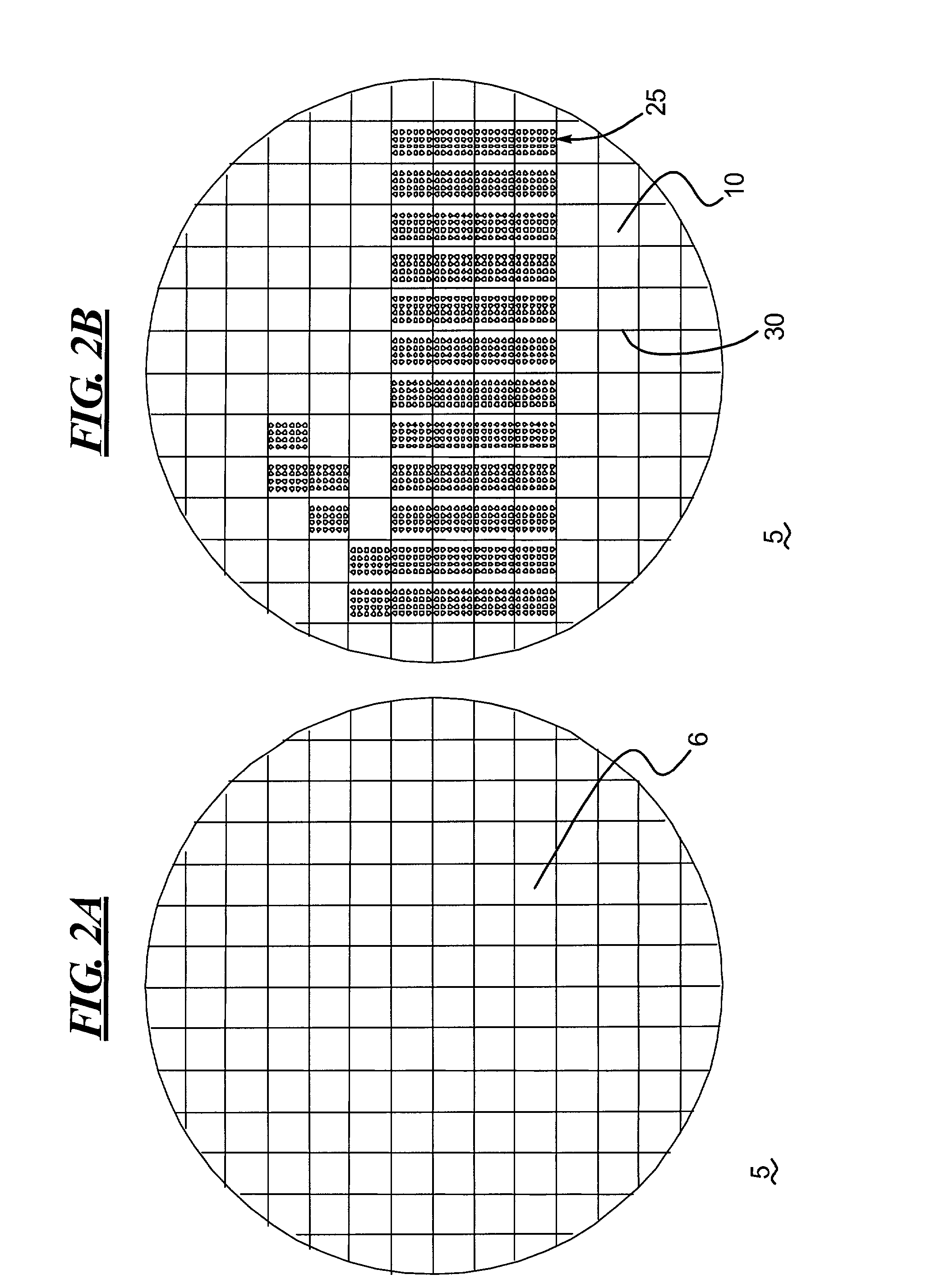 Method and structure of in-situ wafer scale polymer stud grid array contact formation