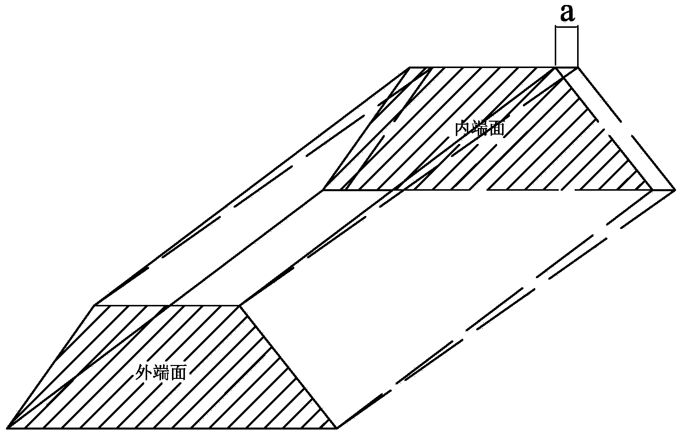 Hydraulic hammer lower anvil structure