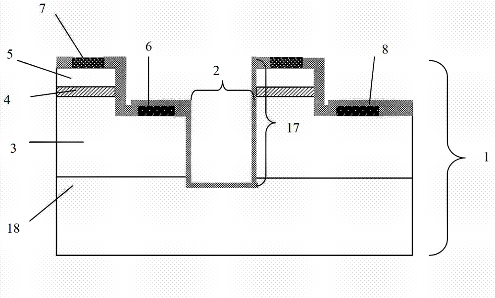 LED display microarray and preparation method thereof