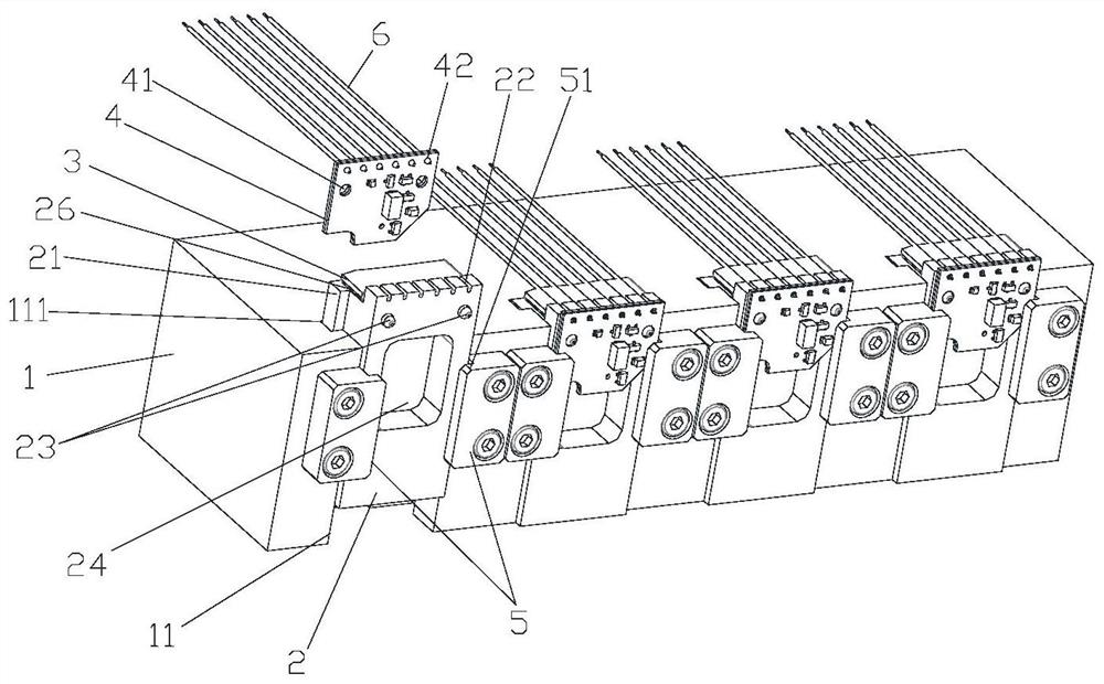 A plate and wire welding fixture