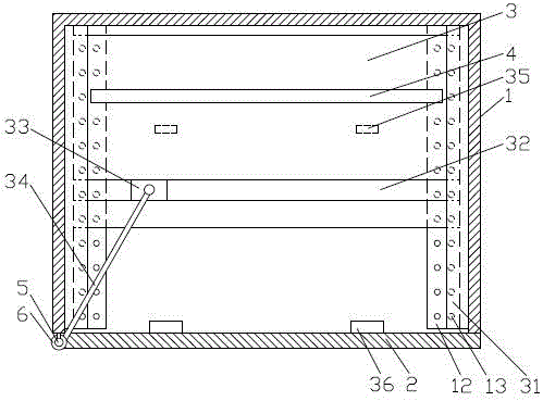 A low voltage switch cabinet