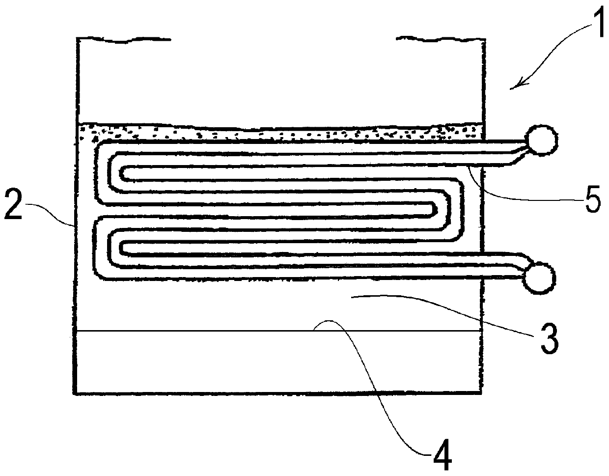 In-bed heat transfer tube for fluidized bed boiler