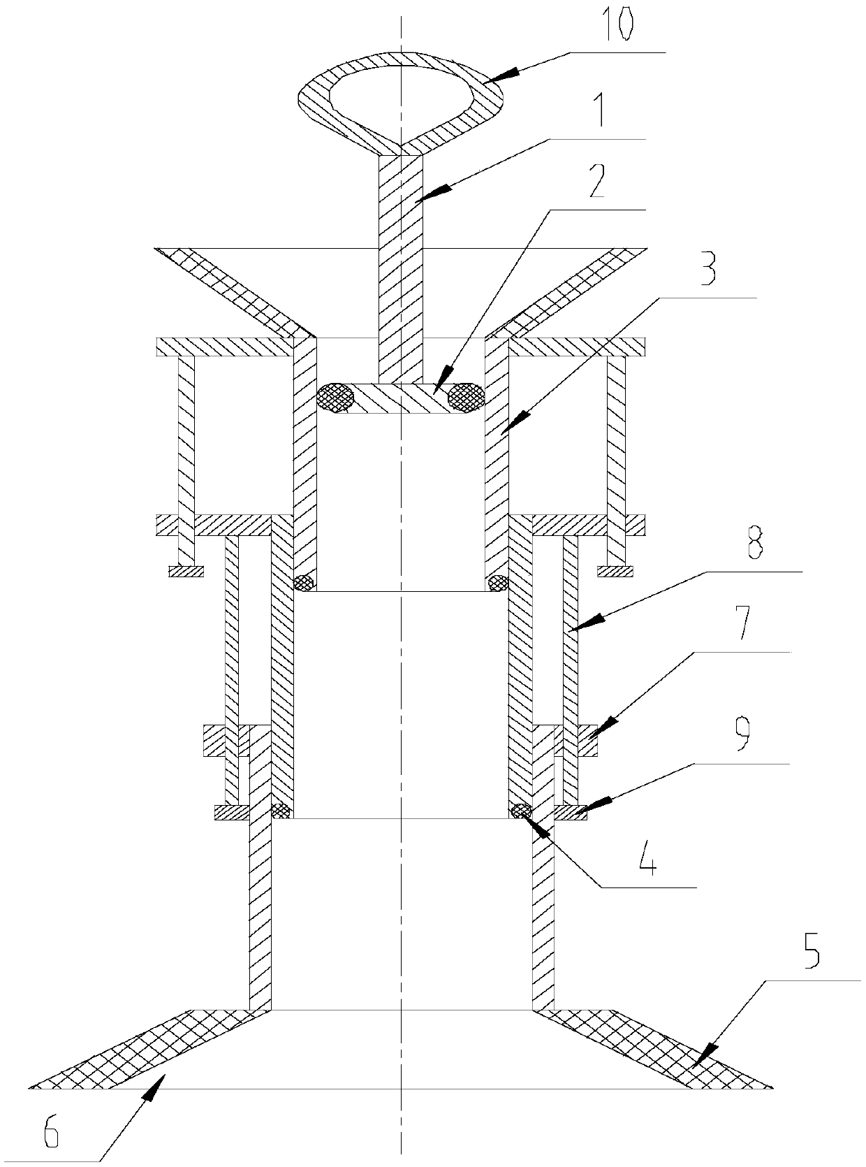 Oil guiding mechanism to avoid oil waste