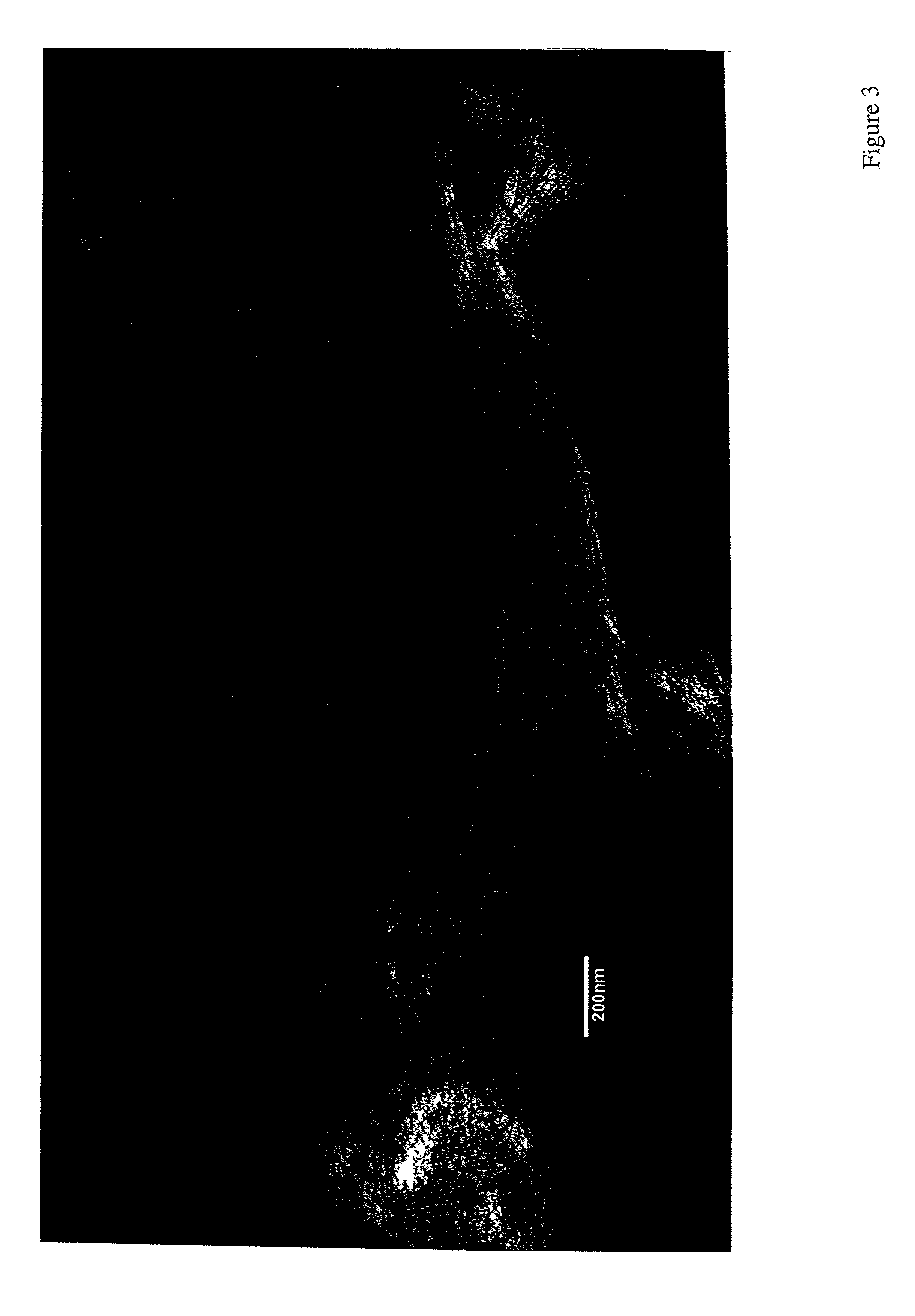 Mesostructured transition aluminas