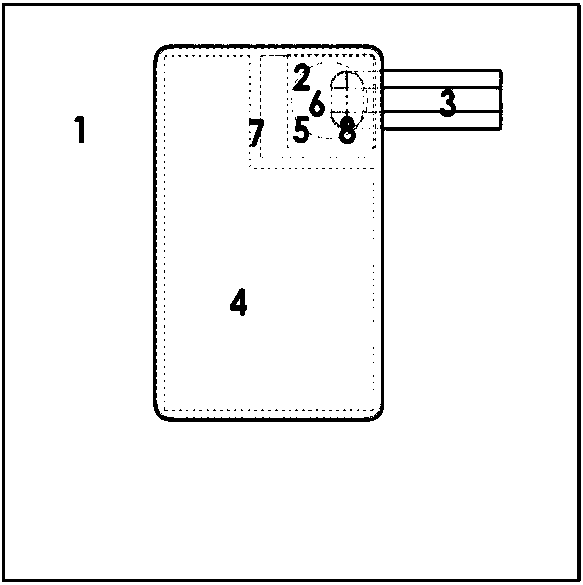 Installation method of wall-mounted purification fresh air ventilator directly sharing air conditioning mounting hole ventilation