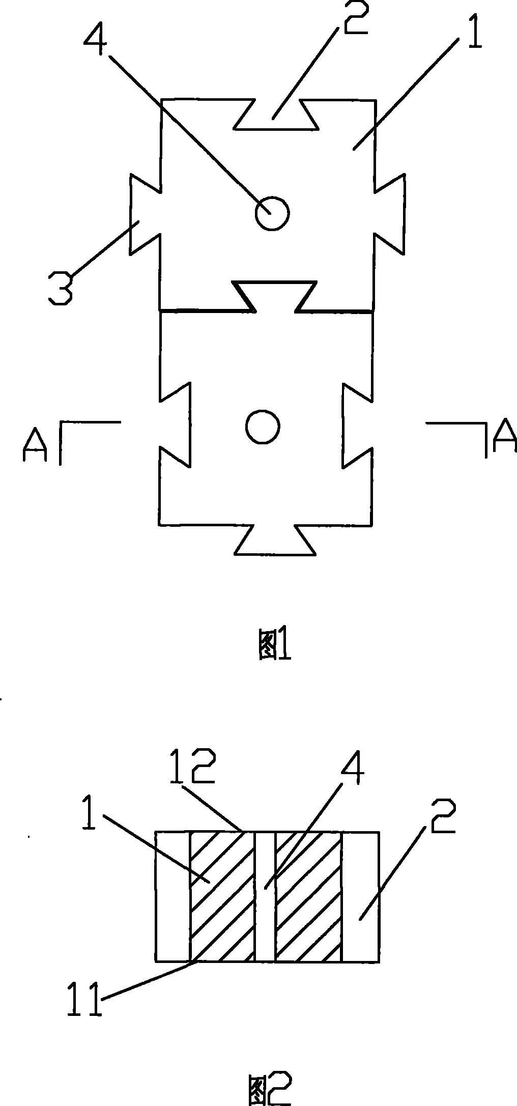 Bullet-nosed detachable adaptive puncturing locating mould plate