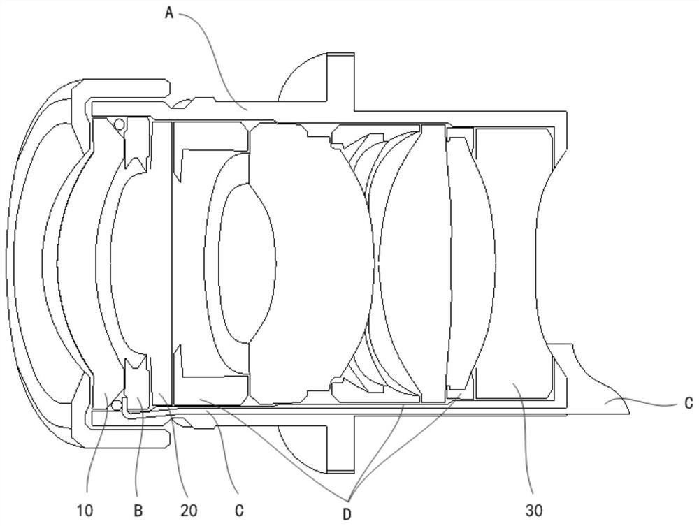 Automatic anti-fog lens device, camera module and electronic device