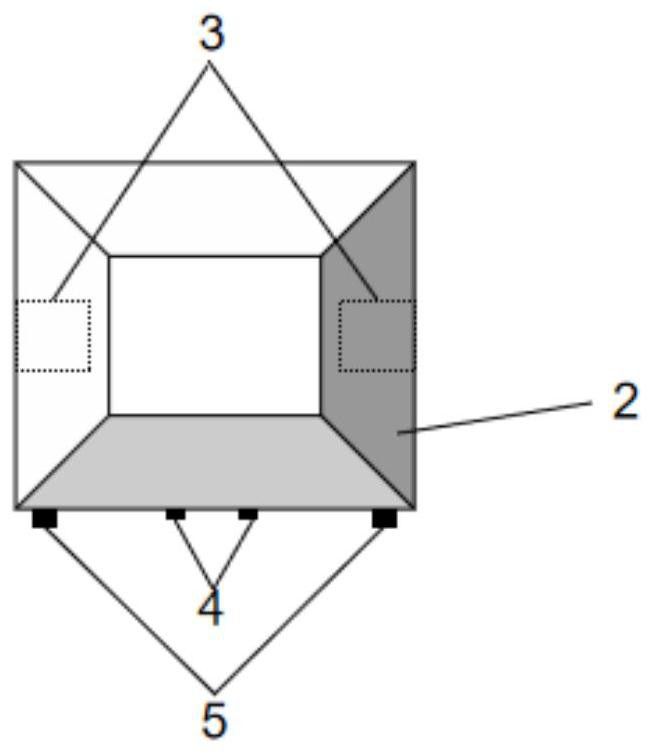 Unmanned aerial vehicle battery suitable for automatically replacing platform