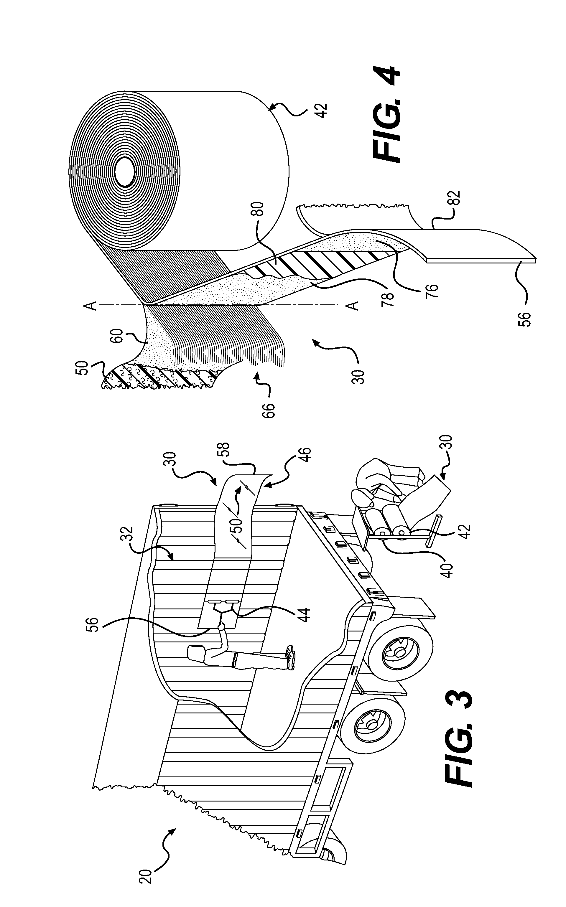 Cargo restraint system with enhanced reinforcement end filament content