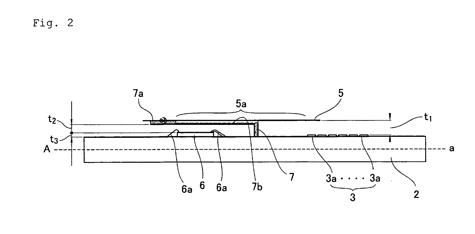 Vacuum fluorescent display with driver IC