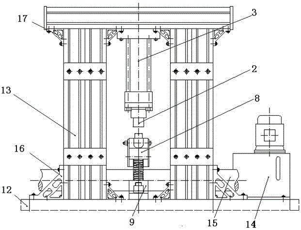 Sliding bearing testing machine