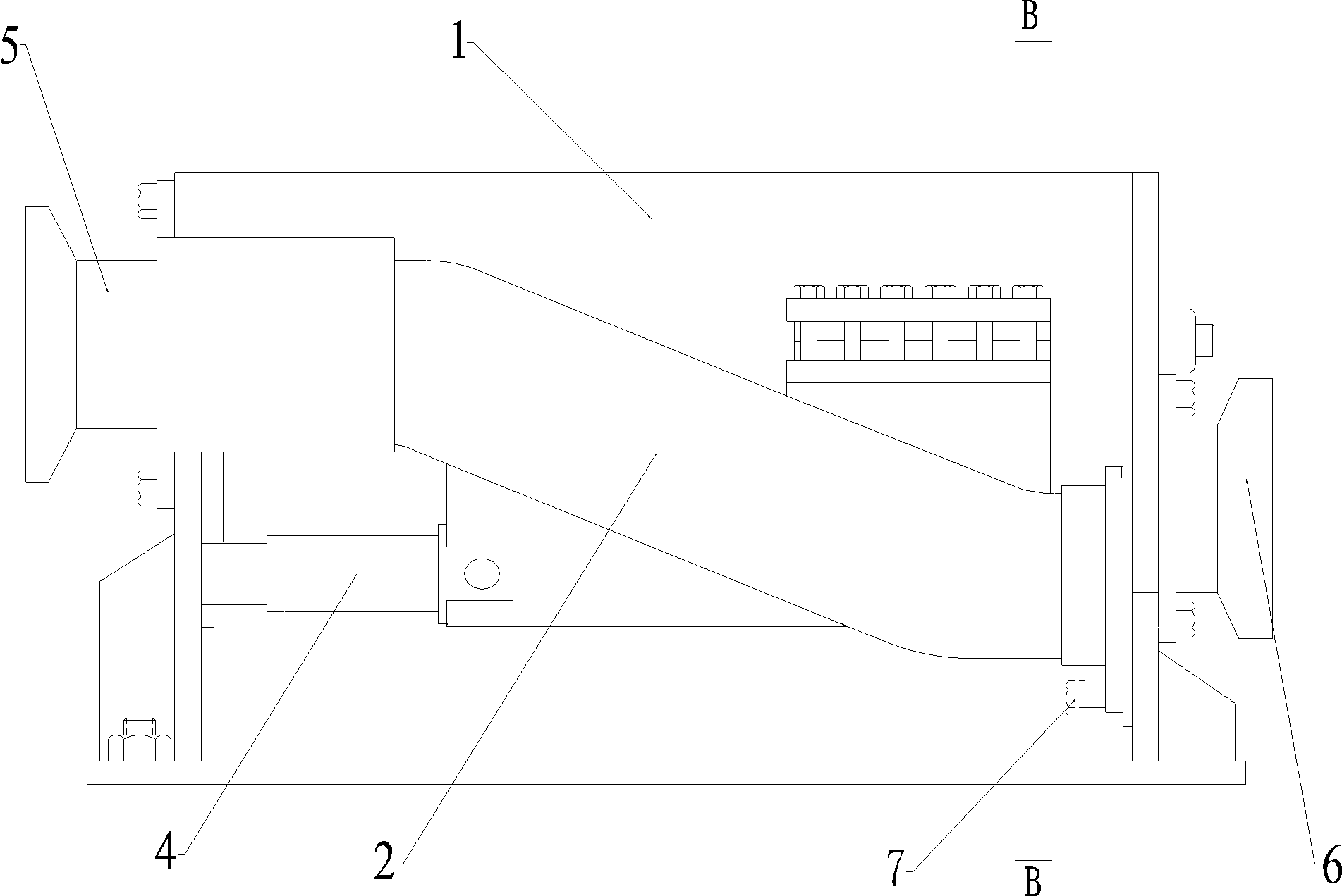 A mine filling pipeline automatic switching device