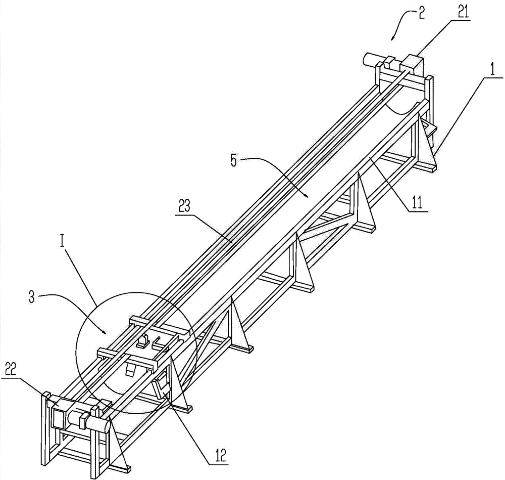 Experimental platform of pipeline magnetic flux leakage detection theory