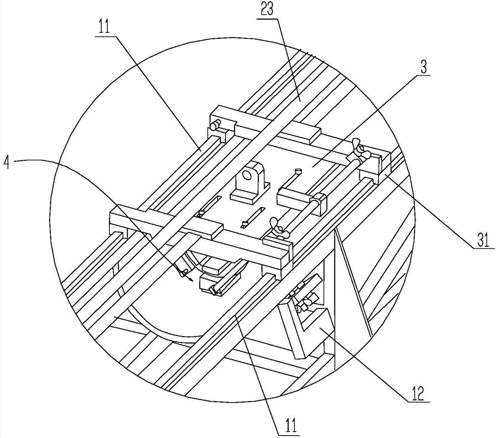 Experimental platform of pipeline magnetic flux leakage detection theory