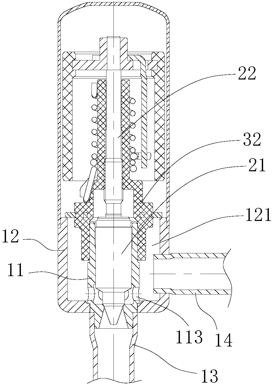 Valve seat assembly of electronic expansion valve and manufacturing method of valve seat assembly