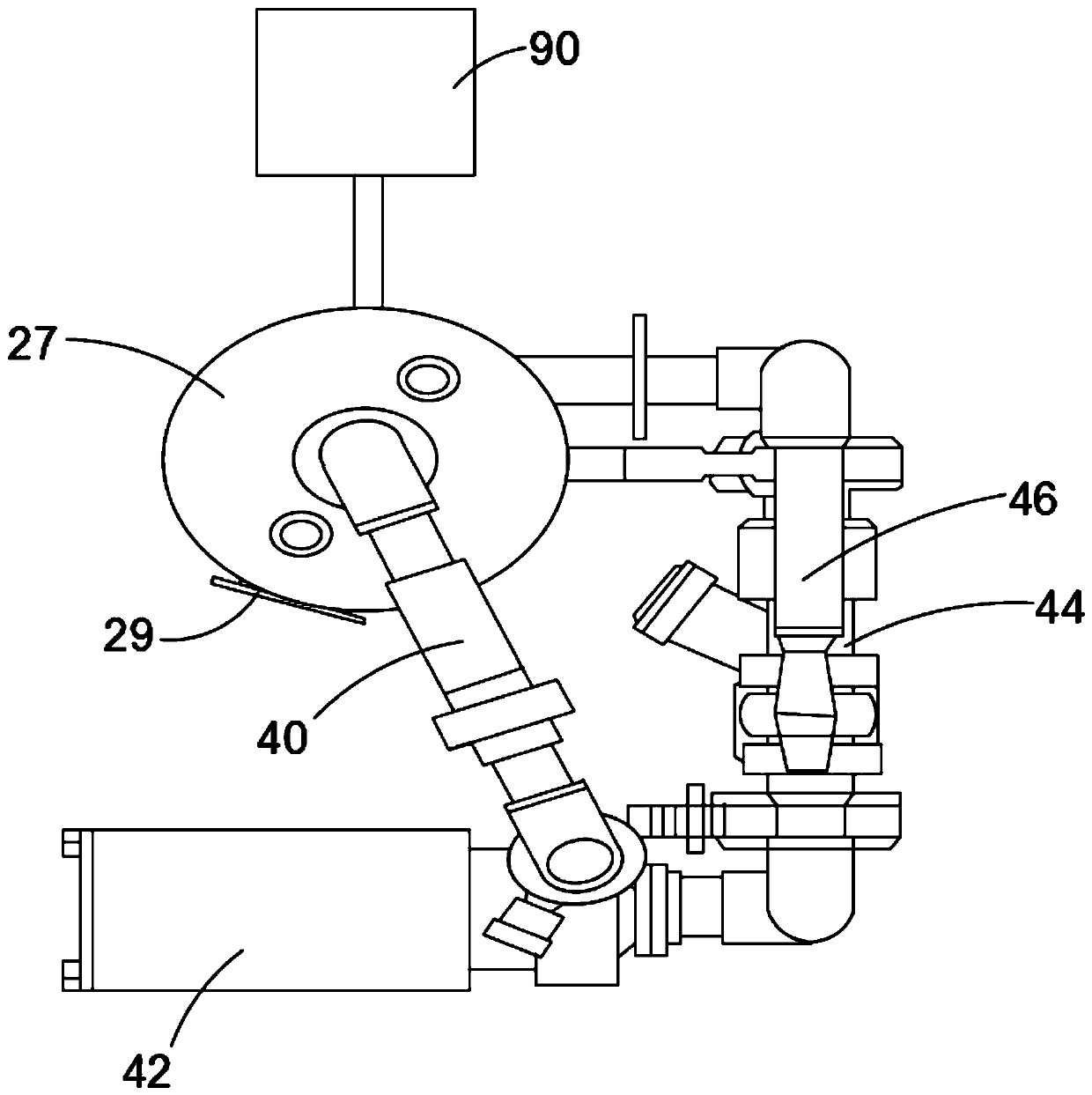 Wet treatment device