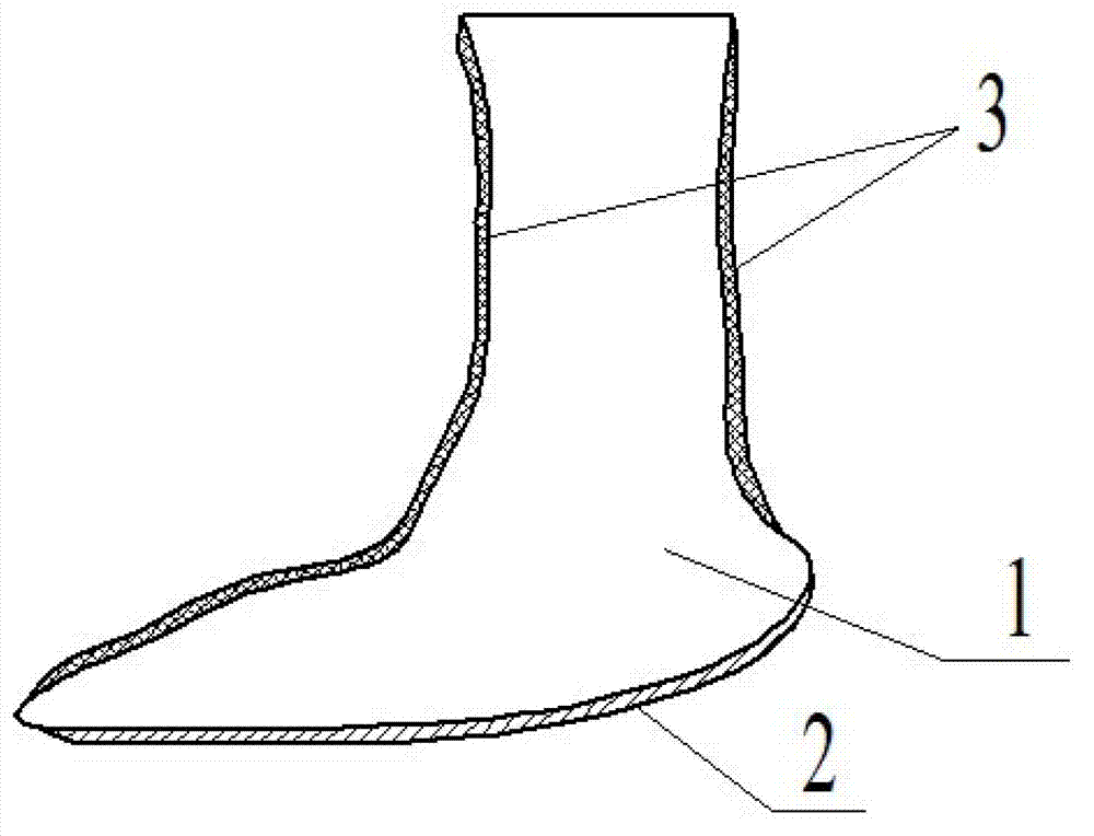 Heat-insulation sock