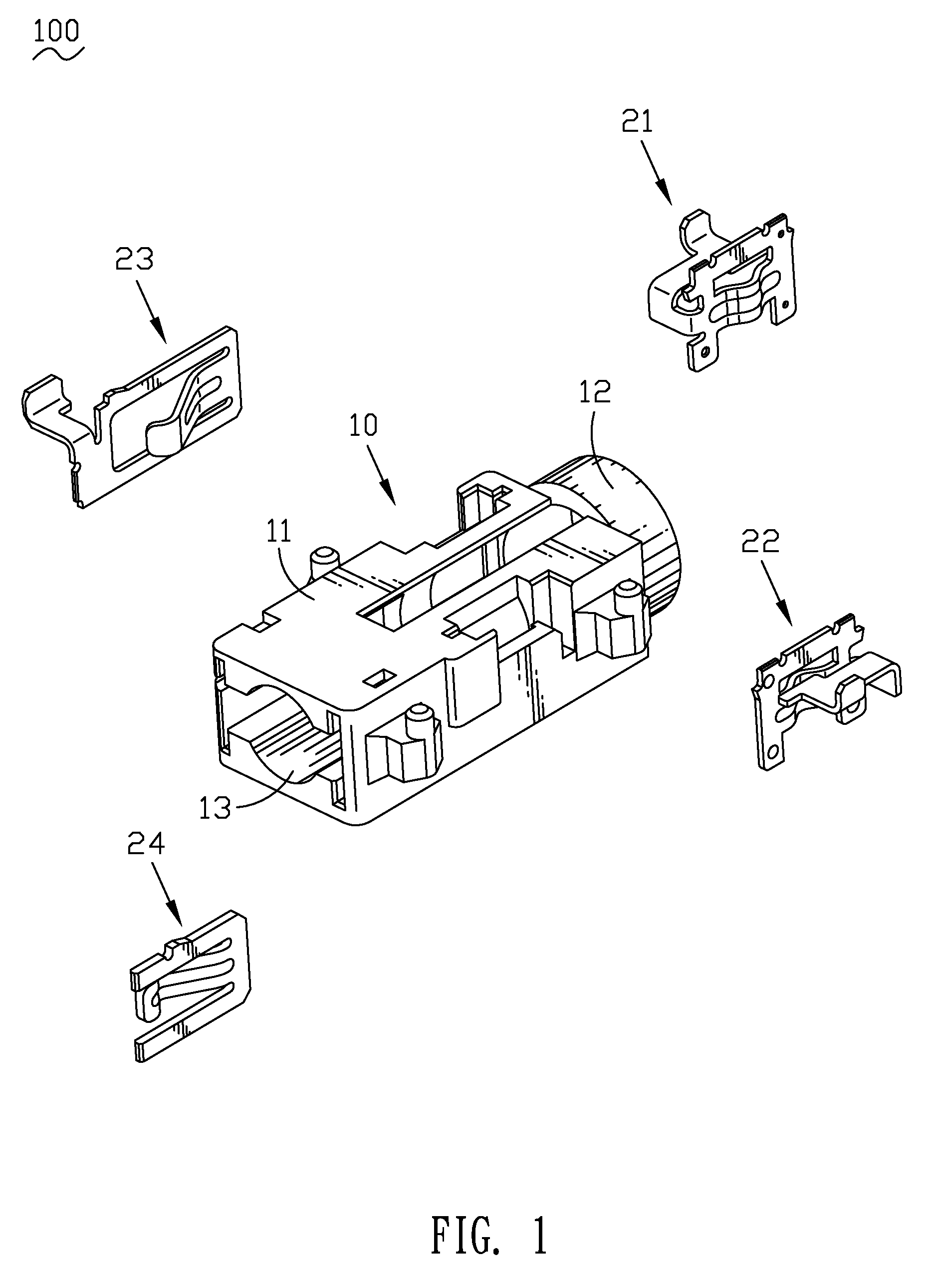 Audio jack connector