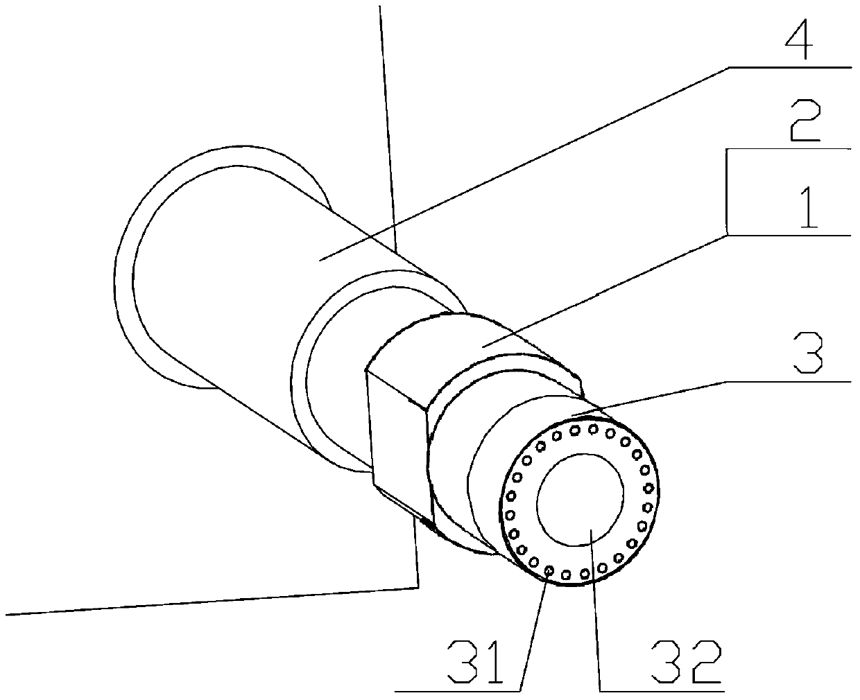 A detection device for an intelligent metering detection unit