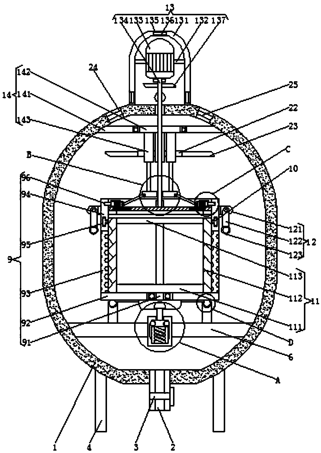 Anti-clogging pulp dewatering device for production of volatile rust preventive paper