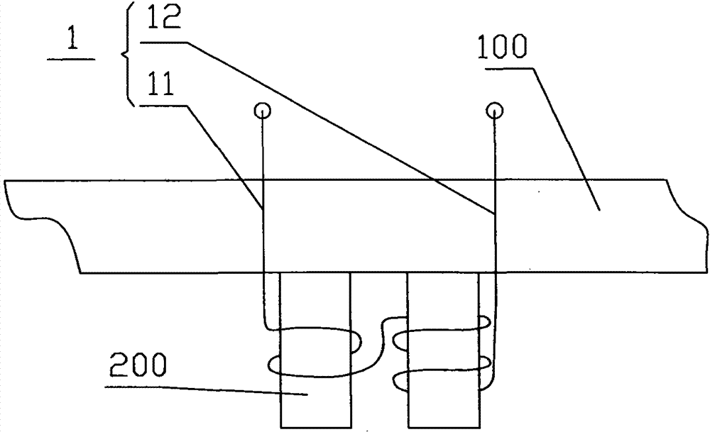 Wind turbine stator winding winding method